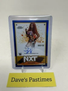 Autógrafo Topps 2025 cromado WWE Nxt azul #NXT-JJK Jakara Jackson/150 TOC - Imagen 1 de 2