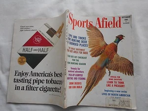SPORTS AFIELD Magazine-SEPT,1966-TIPS AND TRICKS FOR HUNTING DEER-CROWDED PLACES - Picture 1 of 2