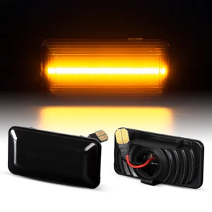 FRECCE LATERALI LED nere per VW GOLF 3 VENTO PASSAT + SEAT IBIZA *PO - Foto 1 di 8