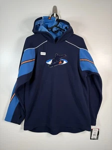 BNWT ZeroXposur Kids Boys Snowboard Grunge Logo Fleece Hoodie Blue Sz XL 18-20 - Picture 1 of 11