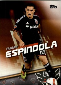 2016 Topps MLS Orange #148 Fabian Espindola /25
