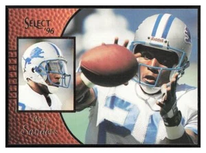 1996 Select #76 Barry Sanders - Detroit Lions - Picture 1 of 2