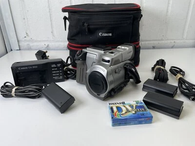 Canon DM-MV1E Mini DV Camcorder Vintage And Very Rare - Image 1 of 4