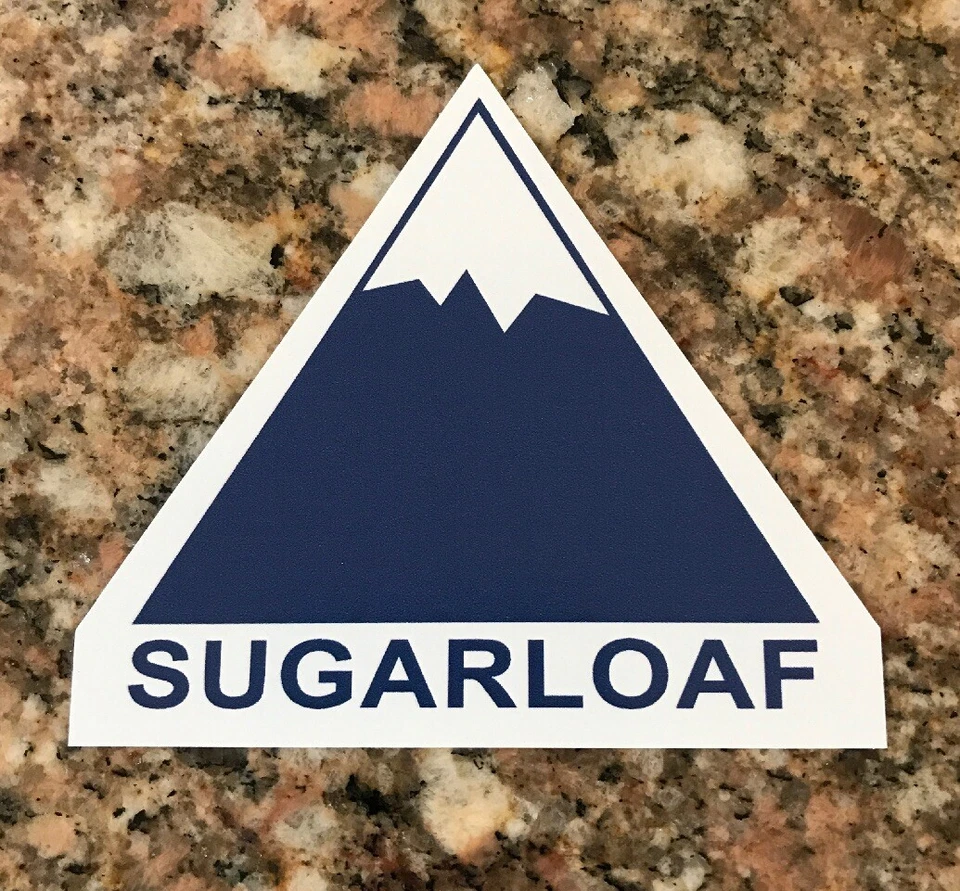 Sugarloaf Ski Sticker - Skiing Snowboarding Maine Resort Snow Burton