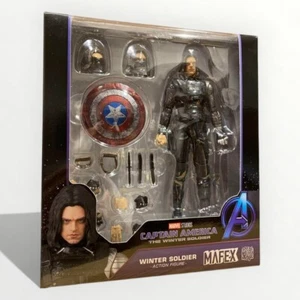 MAFEX No.203 Winter Soldier Figure Medicom Toy Marvel PVC Japan NEW - Picture 1 of 10