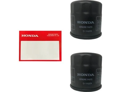 2 Pack Honda OEM Oil Filter 15410-MFJ-D02 replaces (15410-MFJ-D01) - Image 1 of 4