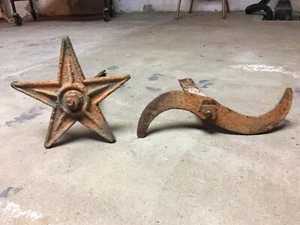 Vintage Iron Building Anchors Architechtural - Bild 1 von 7