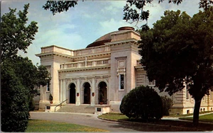 Postkarte Kapelle Fort Sam Houston San Antonio Texas Chrome unbesendet - Bild 1 von 2