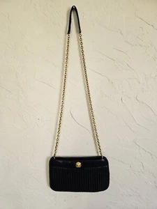 Vintage 1980s Anne Klein Cameron Quilted Leather Purse - Picture 1 of 5