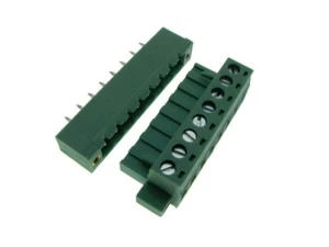 Morsettiera a vite HQ 8 pin 5,08 mm spina flangia avvolta senza appendere - Foto 1 di 1