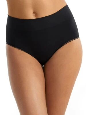 Wacoal 292173 Women's Feeling Flexible Seamless Brief, Black, Small - Image 1 of 3