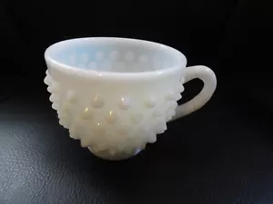 VTG Fenton Hobnail Milk Glass Punch Cup Demitasse - Picture 1 of 6
