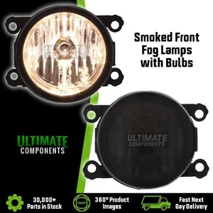 Ford Fiesta Mk6 Van 2005-2009 Smoked Tinted Front Fog Lights Lamps Upgrade Pair - Picture 1 of 24