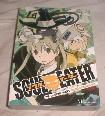 Soul Eater Anime Part One DVD Set Episodes 1-13 Funimation VGUC