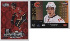 2013-14 Fleer Showcase Metal Universe PMG Red /75 Sean Monahan #MU-22 Rookie RC
