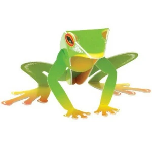 Puzzle Postcard Greetings Card Tree Frog Australia Made 3D Pop Out Construction - Bild 1 von 3