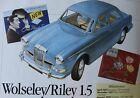 Original Wolseley 1500 Riley 1.5 (1957-1965) Fact File Magazine Article 