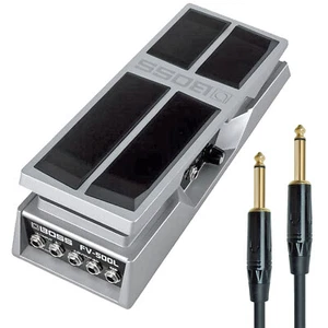 BOSS FV-500L Volume Pedal Expression Pedal Low Ohm + Keepdrum Jack Cable - Picture 1 of 7