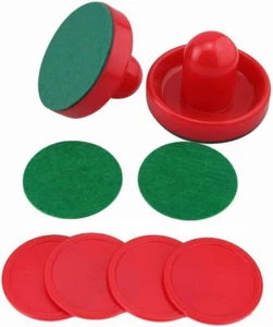 2 Pack Air Hockey Pushers, Plastic Accessories Lightweight Air Hockey Pucks,Puck - Picture 1 of 7