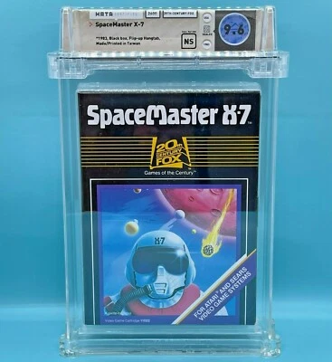 SPACEMASTER X-7    WATA 9.6   ** Atari 2600  **  -  NEW    20th Century Fox  - Image 1 of 4