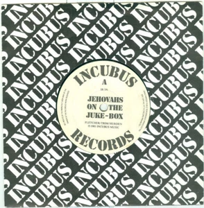 Incubus Theatre Jehovahs On The Juke-Box Vinyl Single 7inch Incubus Records - Foto 1 di 1