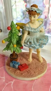 Coalport La Fata di Natale Tesoro dell'Infanzia 1995 Ragazza Albero Figura Vacanze - Foto 1 di 16