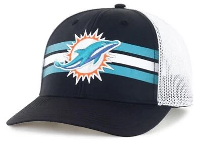 MIAMI DOLPHINS MALLA CAMIONERO SOMBRERO NFL FÚTBOL AUTÉNTICO AJUSTABLE GORRA SNAPBACK Foto 1 de 3