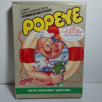 Popeye Colecovision Untested - Image 1 of 4