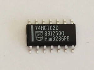 10PCS 74HCT02D HCMOS Quad 2-Input NOR Gate Philips SOIC-14 - Picture 1 of 1