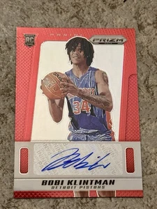 2024-25 Panini Prizm Deca - Firme Bobi Klintman #PDS-KLI Red Prizm Auto /99 - Foto 1 di 2