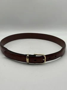 Roundtree & Yorke Italian Calfskin Belt Sz 34 - Picture 1 of 9