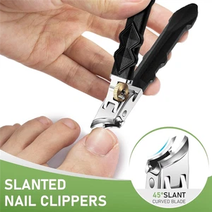 Toenail Clippers for Thick Toenails for Seniors, Wide Jaw Opening Nail Clippe - Picture 1 of 24