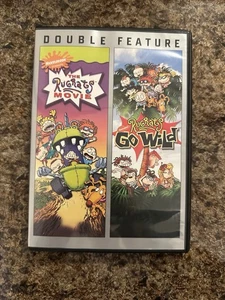 Rugrats Nickelodeon Double Feature DVD The Rugrats Movie & Go Wild - Imagen 1 de 4