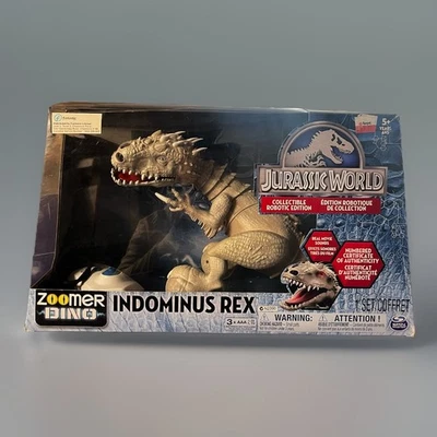 Jurassic World: Indominus Rex Dino Zoomer Remote Control Robotic Spin Master Toy - Image 1 of 4