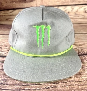 Monster Energy Big Truck Getränkemütze - Snapback. Verstellbare graue Cola A Cola Log - Bild 1 von 11
