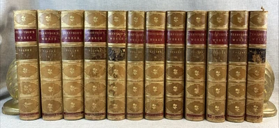 "Работы Альфреда, лорда Теннисона" W.J. Rolfe, ed. 12 томов Комплект (1895) кожа - Изображение 1 из 4