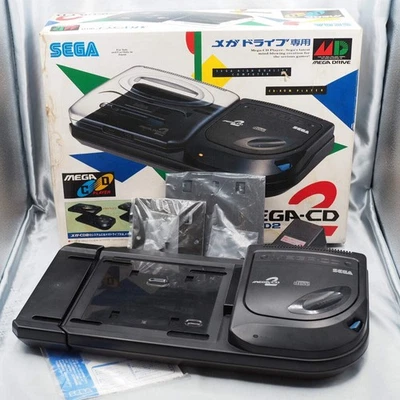 Sistema de consola SEGA Mega CD 2 HAA-2912 probado en caja funcionando NTSC-J Mega Drive Foto 1 de 4