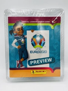 EURO EM 2020 Preview Sealed Album + Panini Sammelbilder Full Set - Bild 1 von 1