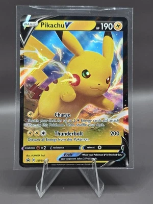 Pikachu V SWSH061 SWSH: Sword & Shield Promo Cards Holo - Image 1 of 3