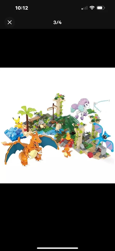 Paquete de 884 piezas MEGA Construx Pokémon Discoveries. Nuevo en caja Foto 1 de 4