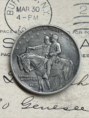 1925 Stone Mountain Half Dollar 🇺🇸 - Image 1 of 4