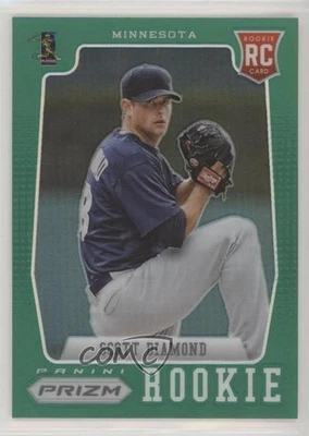 Panini Prizm 2012 venta al por menor verde Prizm Scott Diamond #161 novato radiocontrol Foto 1 de 2