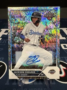 2023 Topps Pro Debut Jackson Chourio Sparkle Foil Auto #174/199 - Picture 1 of 2