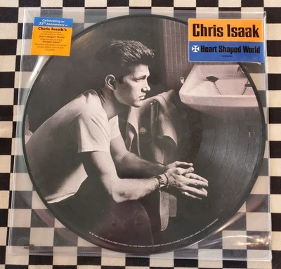 Heart Shaped World LP by Chris Isaak vinyl picture disc 2024 brand new unplayed - Image 1 of 2