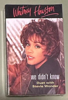 Whitney Houston & Stevie Wonder We Didn’t Know 1992 Cassette Single - Image 1 of 4