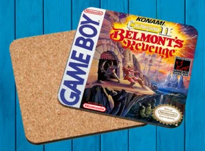 CASTLEVANIA II BELMONT'S REVENGE GAME BOY POSAVASOS MADERA WOODEN COASTERS - Imagen 1 de 1