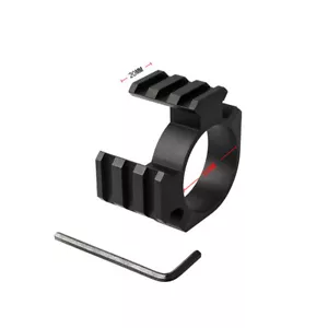 Scope Laser Flashlight 35mm Ring Double Side Rail Mounts w/20mm Picatinny - Picture 1 of 6