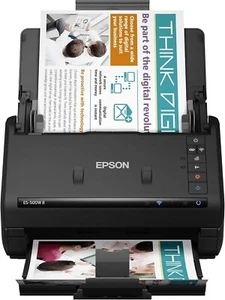 Epson Workforce ES-500W II Wireless Color Duplex Desktop Document Scanner New!!! - Picture 1 of 4