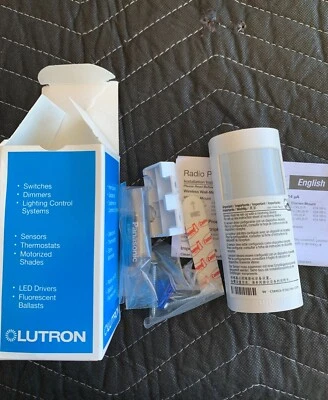 NEW Lutron LRF2-OKLB-P-WH Wireless Wall Occupancy Sensor White - Image 1 of 3