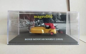 MICROCOCHE MICROCAR BOND MINICAR MARK C (1955) 1/43 IXO NUEVO NEW MINT IN BOX - Imagen 1 de 5